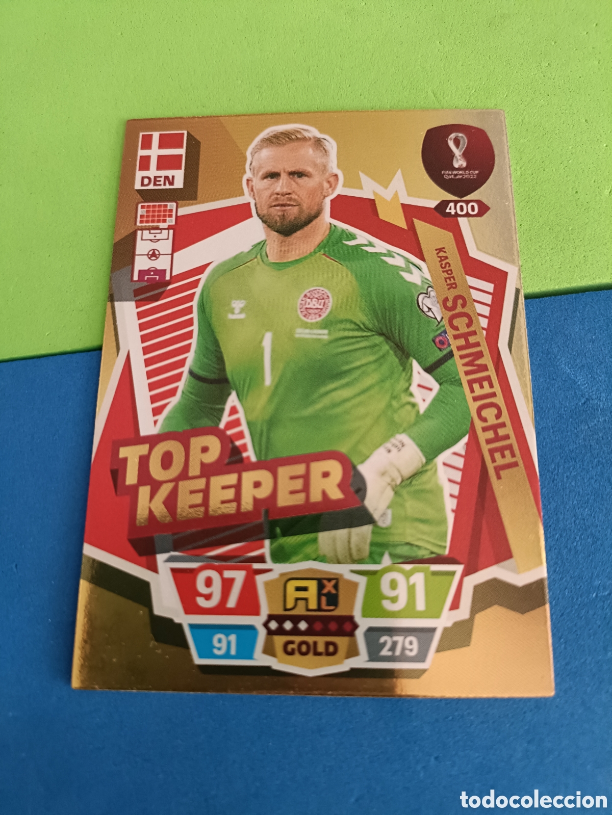 Cromos de f&uacute;tbol: ADRENALYN XL FIFA WORLD CUP QATAR 22 23 2022 2023 Mundial -&nbsp; Top keeper 400 Schmeichel