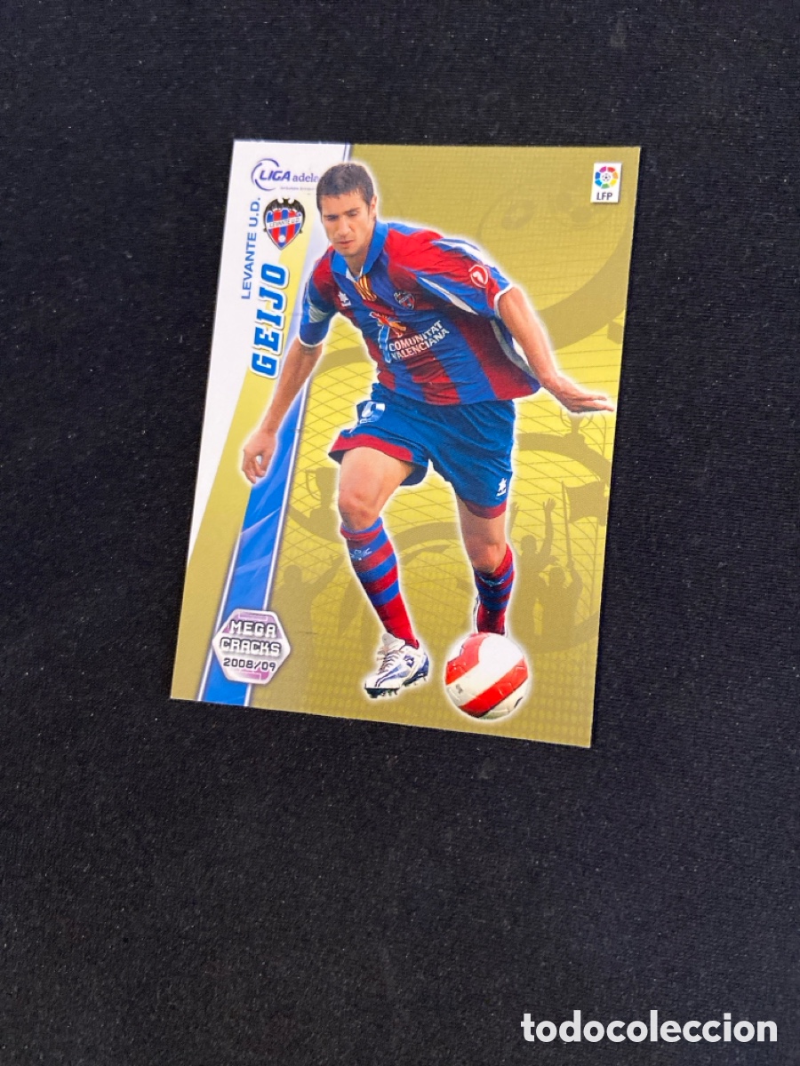 Cromos de f&uacute;tbol: GEIJO 430 (LEVANTE) MEGA
