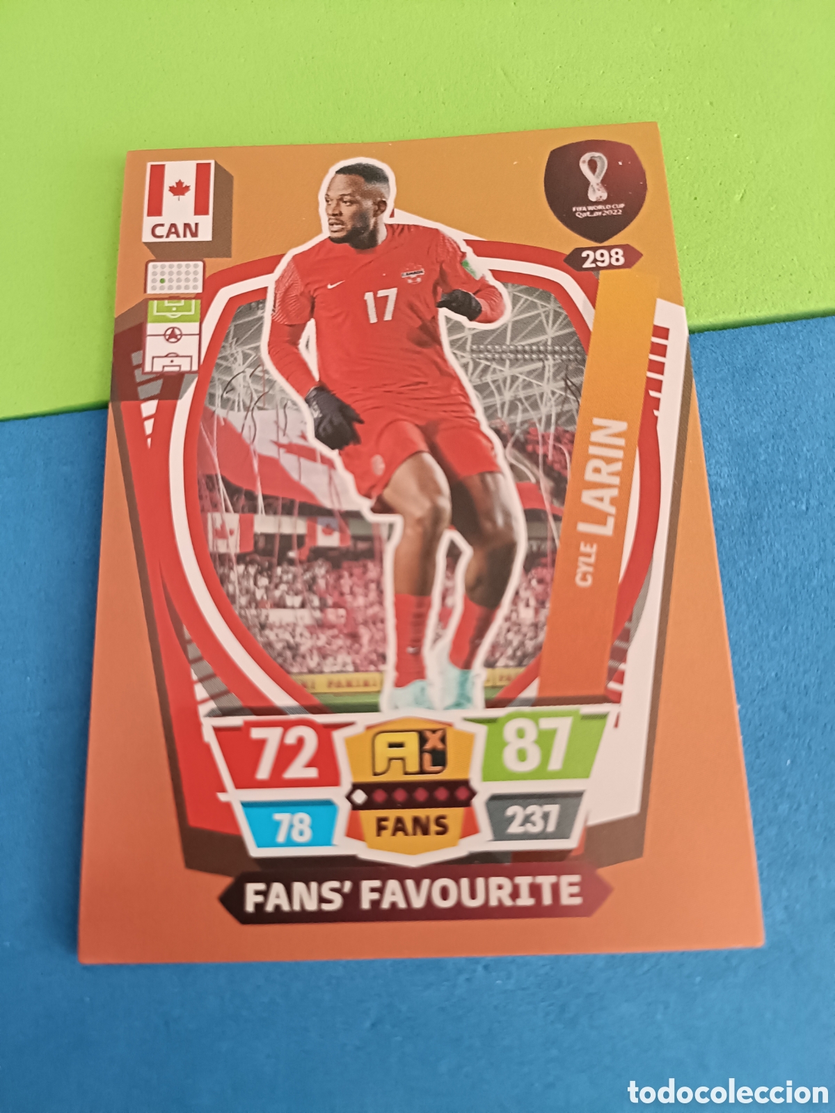 Cromos de Futebol: ADRENALYN XL FIFA WORLD CUP QATAR 22 23 2022 2023 Mundial -&nbsp; Fans Favourite 298 Larin
