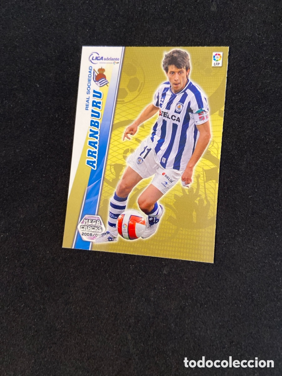 Cartes &agrave; collectionner de Football: ARANBURU 431 (REAL SOCIEDAD)