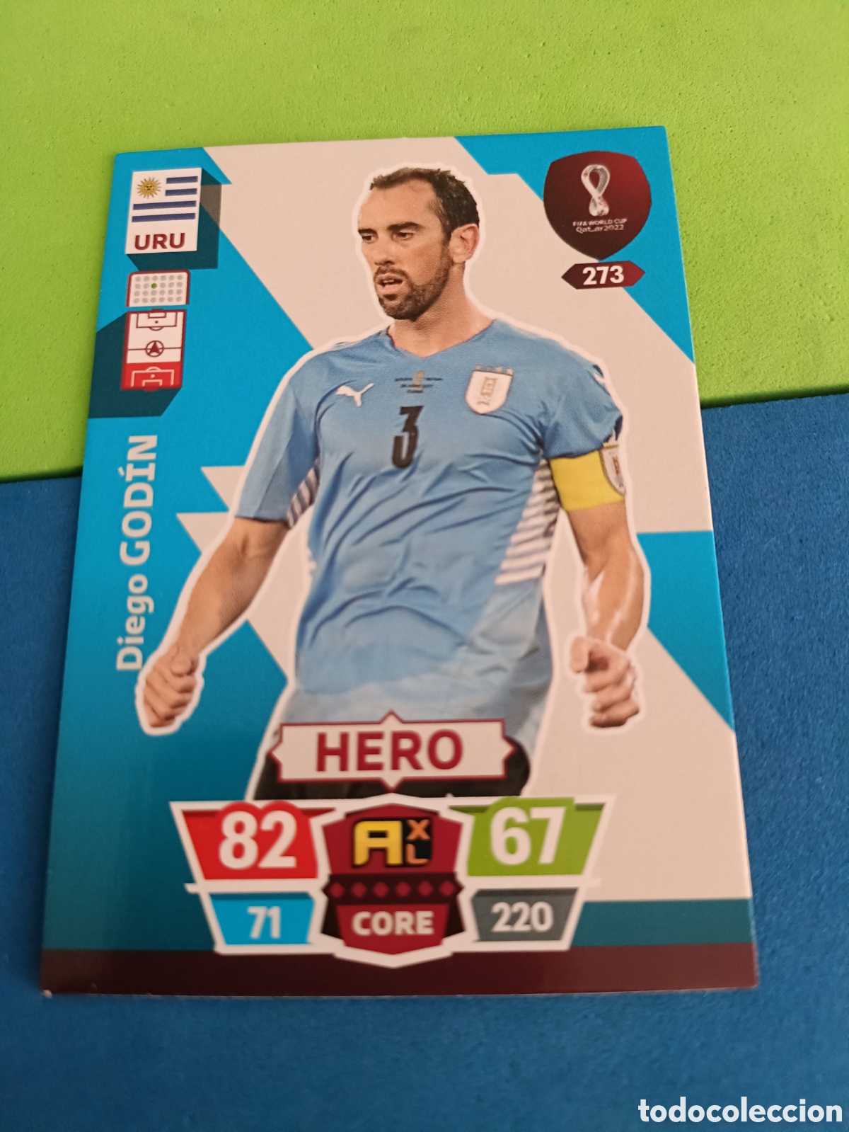Figurine di Calcio: ADRENALYN XL FIFA WORLD CUP QATAR 22 23 2022 2023 Mundial -&nbsp; 273 Godin