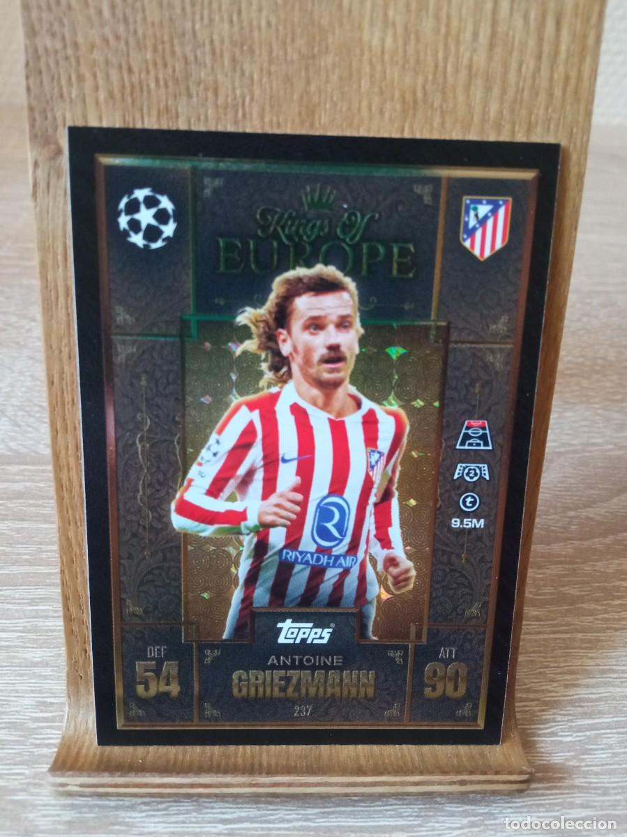 Figurine di Calcio: Griezmann #237 Atl&eacute;tico de Madrid Topps Match Attax Champions League 2025 2026 Extra Kings of Europe