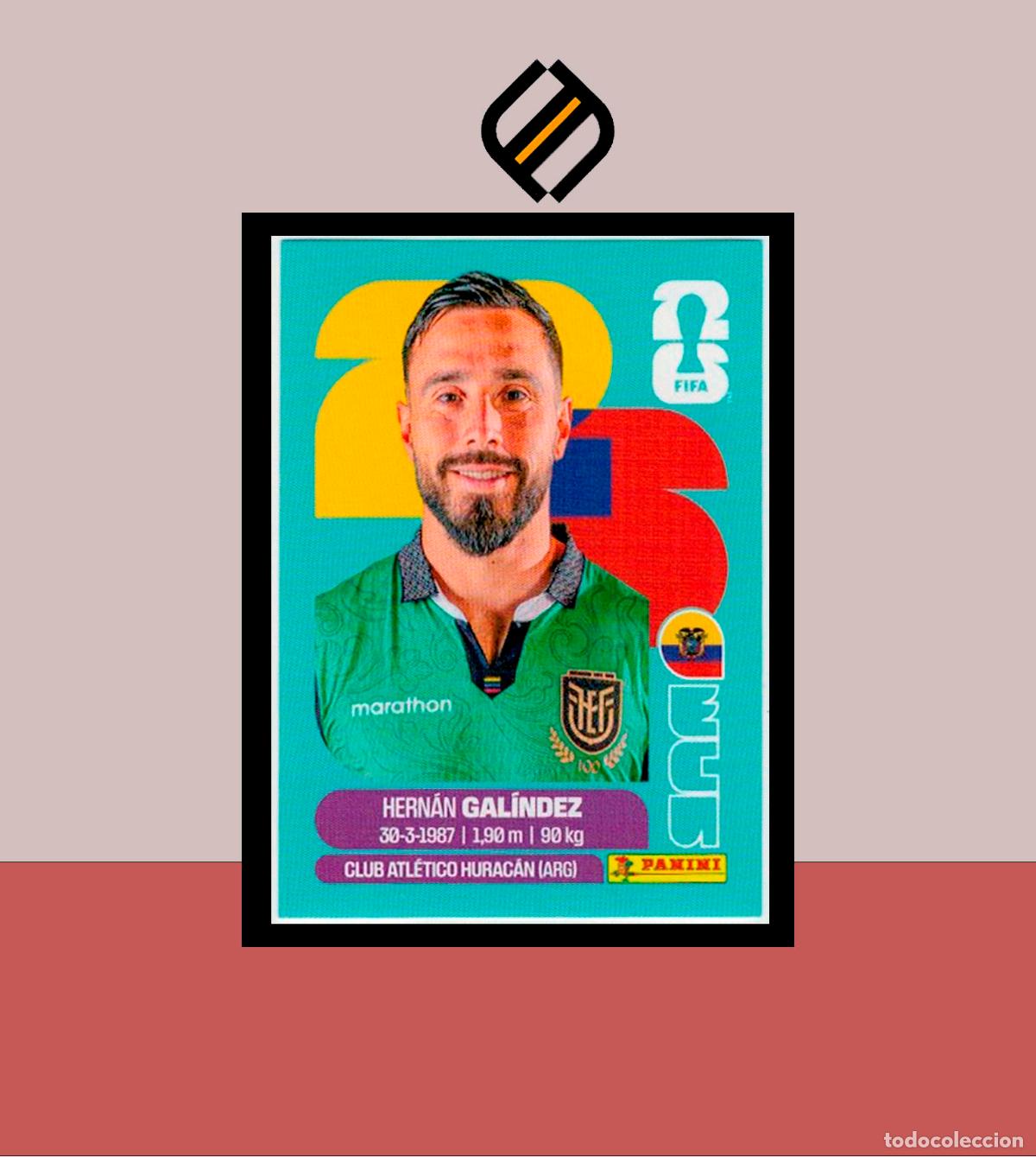 Cromos de f&uacute;tbol: PANINI FIFA CLUB WORLD CUP 2026 26 ECU 2 HERN&Aacute;N GAL&Iacute;NDEZ ECUADOR STICKER MUNDIAL MEX CAN USA LIGA