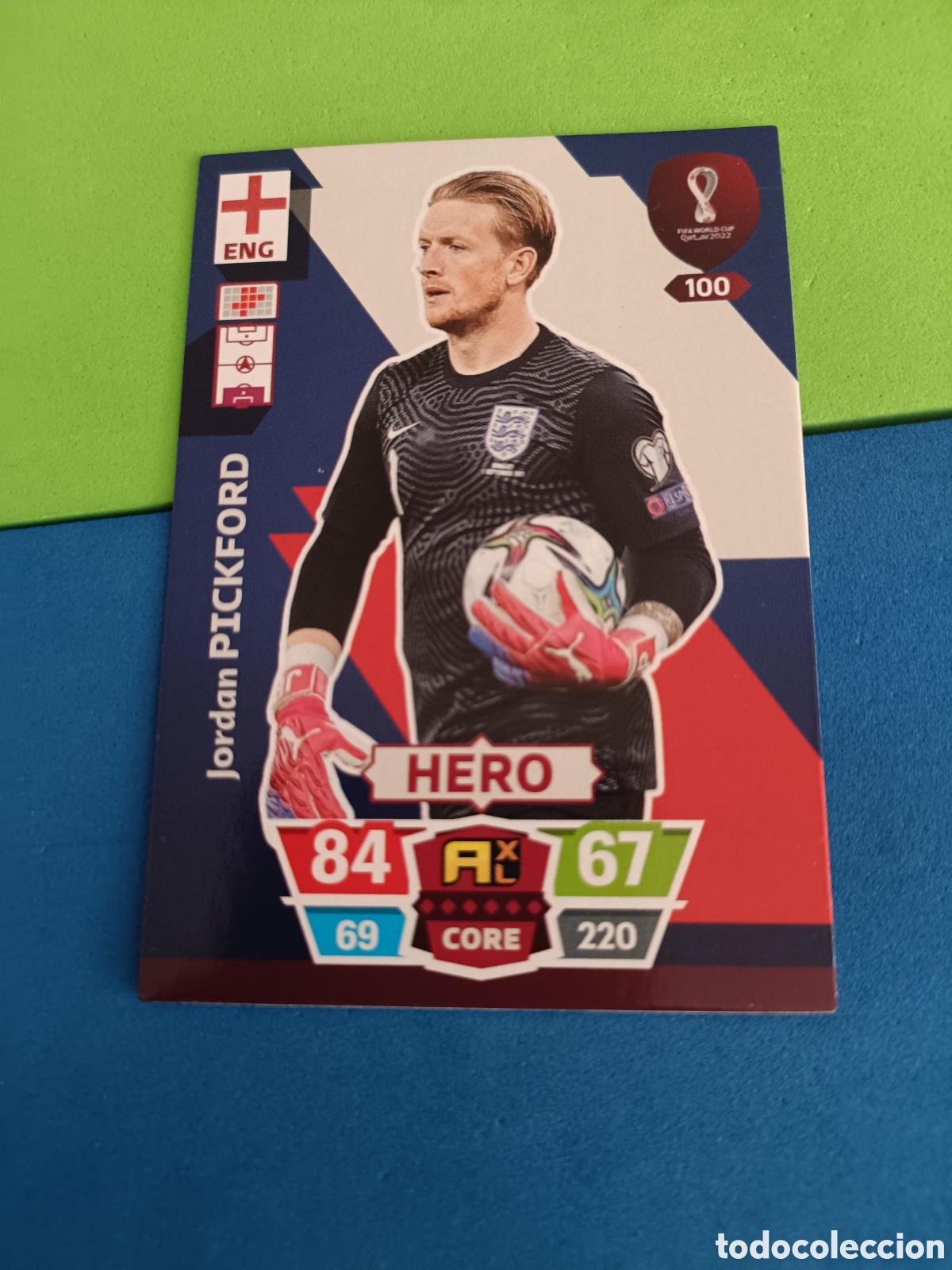 Cromos de f&uacute;tbol: ADRENALYN XL FIFA WORLD CUP QATAR 22 23 2022 2023 Mundial -&nbsp; 100 Pickford