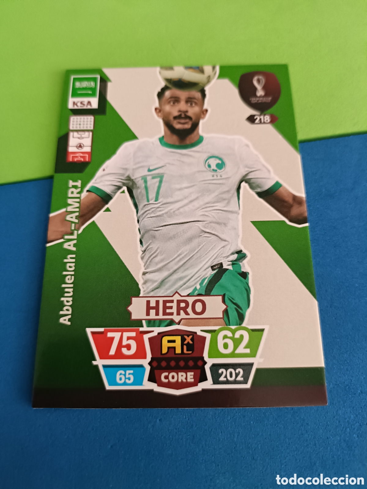 Cromos de f&uacute;tbol: ADRENALYN XL FIFA WORLD CUP QATAR 22 23 2022 2023 Mundial -&nbsp; 218 Al-Amri