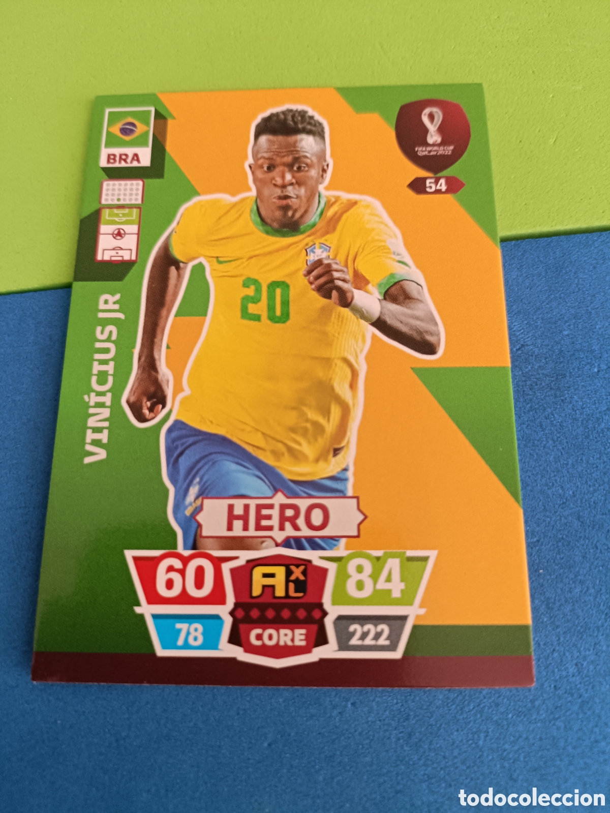 Cromos de f&uacute;tbol: ADRENALYN XL FIFA WORLD CUP QATAR 22 23 2022 2023 Mundial -&nbsp; 54 Vinicius Jr
