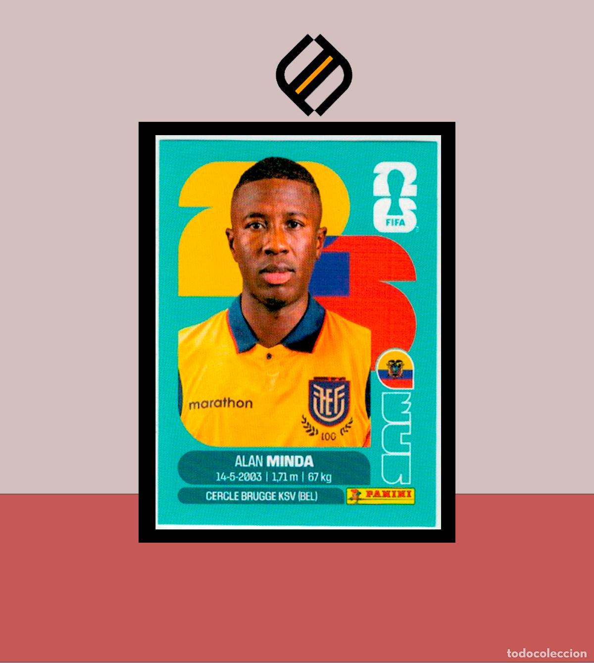 Cromos de f&uacute;tbol: PANINI FIFA CLUB WORLD CUP 2026 26 ECU 17 NILSON ANGULO ECUADOR STICKER MUNDIAL MEX CAN USA LIGA