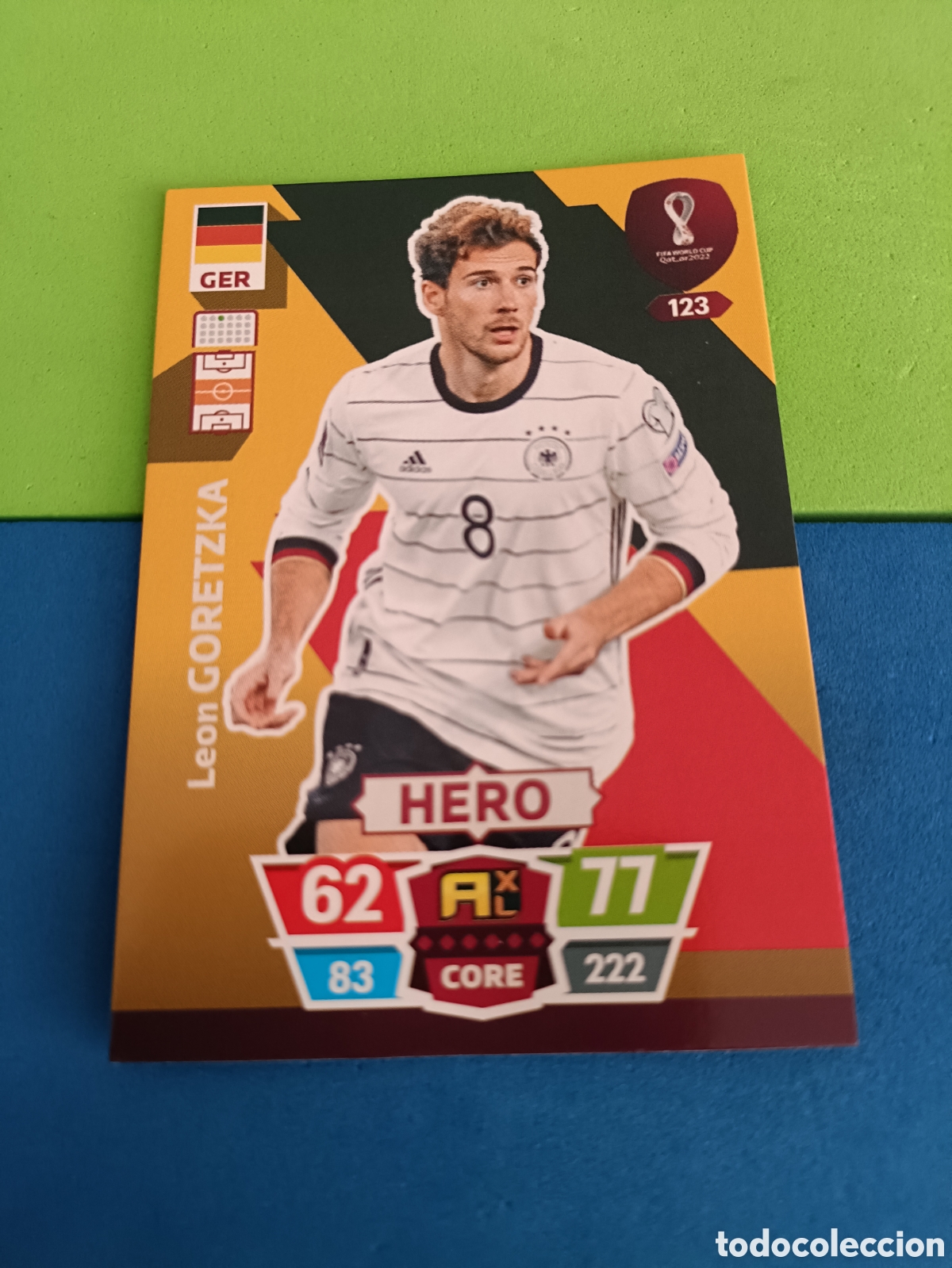 Cromos de f&uacute;tbol: ADRENALYN XL FIFA WORLD CUP QATAR 22 23 2022 2023 Mundial -&nbsp; 123 Goretzka