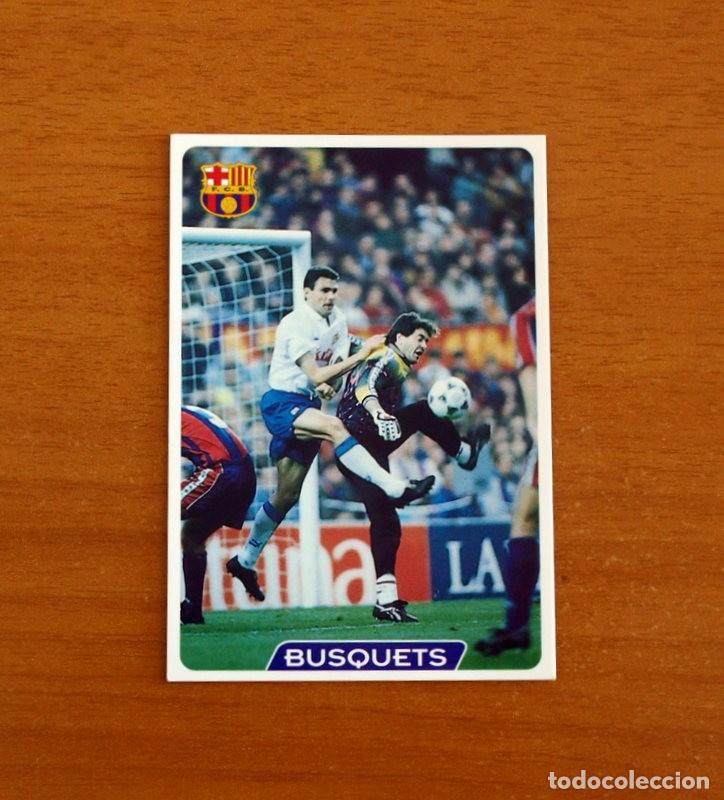 Cromos de f&uacute;tbol: Barcelona -N&ordm; 57 Busquets -Las Fichas de la Liga 95-96-1995-1996 -Mundicromo Sport