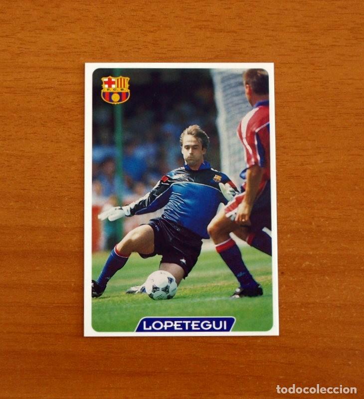 Cromos de f&uacute;tbol: Barcelona -N&ordm; 58 Lopetegui -Las Fichas de la Liga 95-96-1995-1996 -Mundicromo Sport