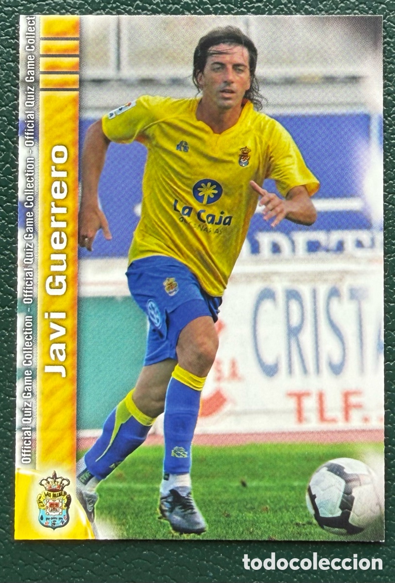 Cromos de Futebol: 1086 JAVI GUERRERO UD LAS PALMAS FICHAS ALBUM MUNDICROMO 2009 2010 09 10