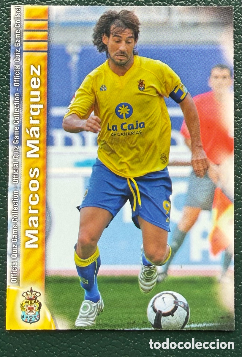 Cartes &agrave; collectionner de Football: 1087 MARCOS MARQUEZ UD LAS PALMAS FICHAS ALBUM MUNDICROMO 2009 2010 09 10