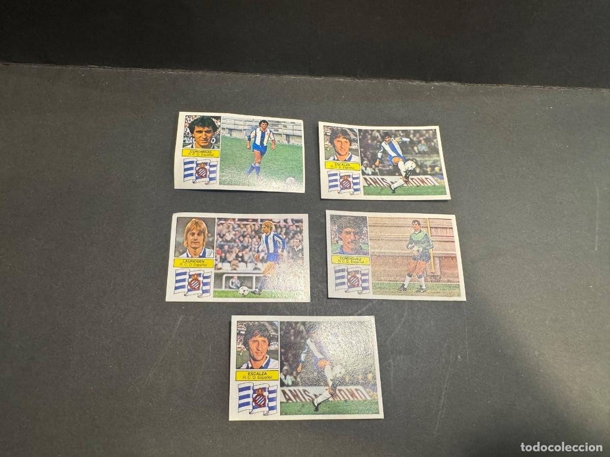 Fu&szlig;ball-Sticker: R.C.D. ESPA&Ntilde;OL LOTE CROMOS FUTBOL LIGA 82 - 83 EDICIONES ESTE NUNCA PEGADO / COMPRA MIN&Iacute;MA 5 &euro;