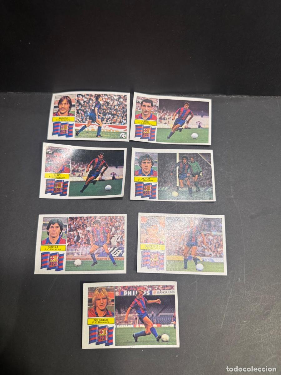 Fu&szlig;ball-Sticker: F.C. BARCELONA LOTE CROMOS FUTBOL LIGA 82 - 83 EDICIONES ESTE NUNCA PEGADO / COMPRA MIN&Iacute;MA 5 &euro;