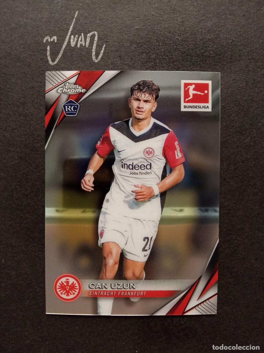 Cromos de Futebol: 32 ROOKIE CAN UZUN EINTRACHT FRANKFURT TURQUIA MUNDIAL ⚽ TOPPS &reg; CHROME BUNDESLIGA 2024 2025 24 25