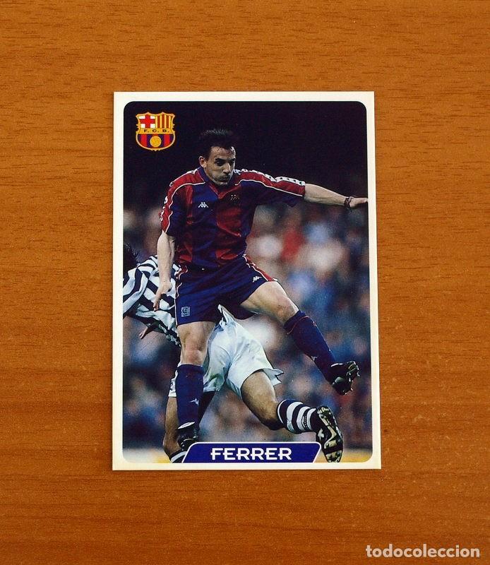 Cromos de Futebol: Barcelona -N&ordm; 61 Ferrer -Las Fichas de la Liga 95-96-1995-1996 -Mundicromo Sport