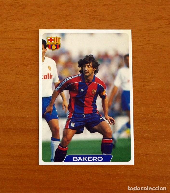 Fu&szlig;ball-Sticker: Barcelona -N&ordm; 64 Bakero -Las Fichas de la Liga 95-96-1995-1996 -Mundicromo Sport