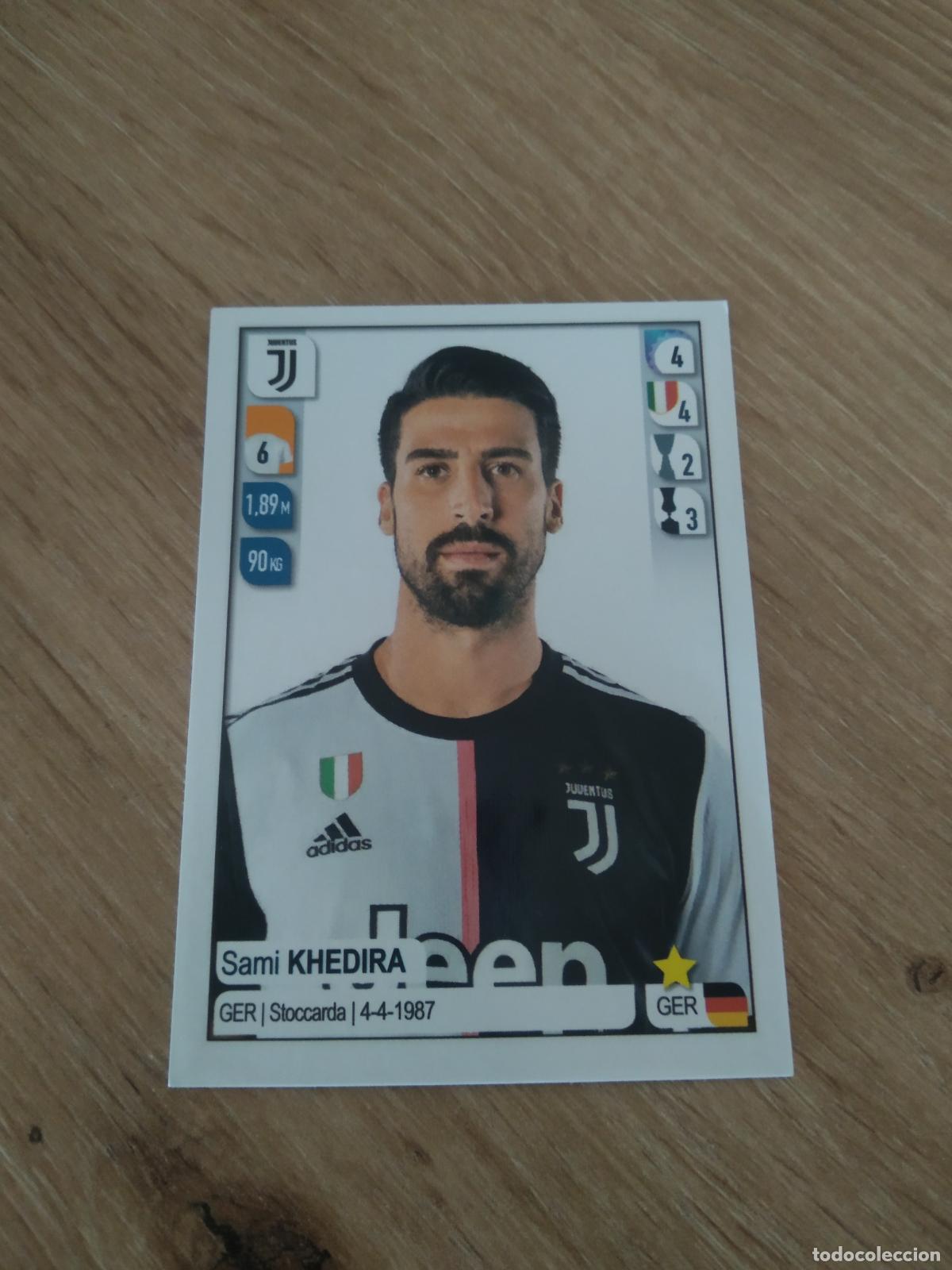 Fu&szlig;ball-Sticker: 250 KHEDIRA JUVENTUS TURIN CROMO FUTBOL PANINI LIGA ITALIA 19-20 CALCIATORI 2019-2020