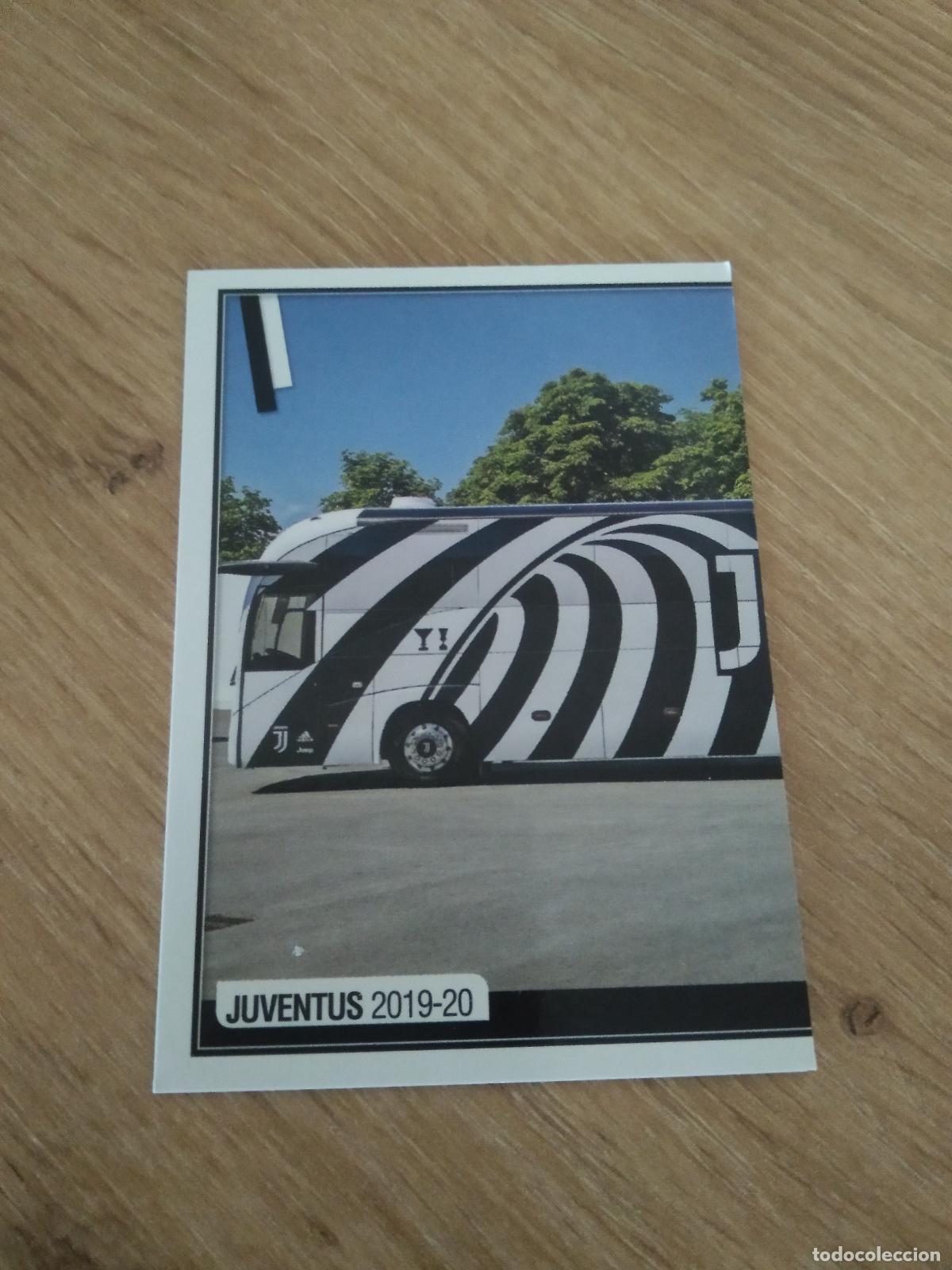Fu&szlig;ball-Sticker: 264 AUTOBUS JUVENTUS TURIN CROMO FUTBOL PANINI LIGA ITALIA 19-20 CALCIATORI 2019-2020