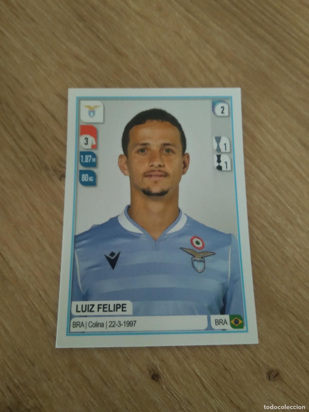 Fu&szlig;ball-Sticker: 272 LUIZ FELIPE LAZIO CROMO FUTBOL PANINI LIGA ITALIA 19-20 CALCIATORI 2019-2020
