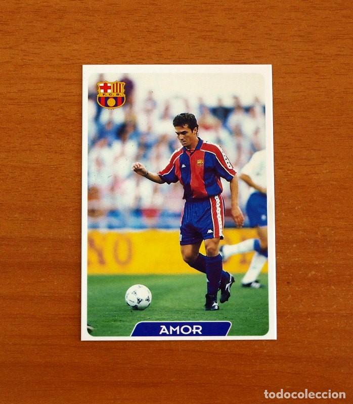 Fu&szlig;ball-Sticker: Barcelona -N&ordm; 67 Amor -Las Fichas de la Liga 95-96-1995-1996 -Mundicromo Sport