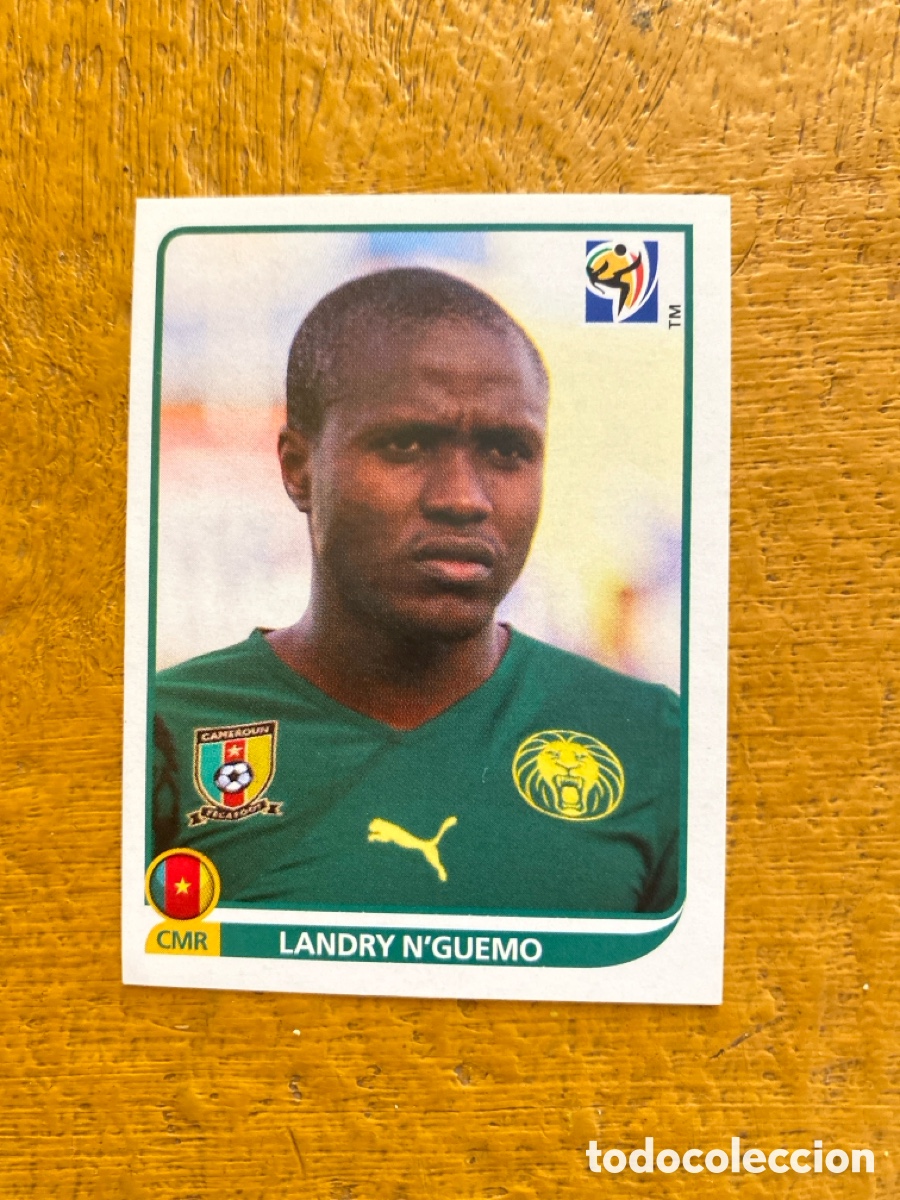 Fu&szlig;ball-Sticker: Cromo Mundial Sud&aacute;frica 2010 Camer&uacute;n N* 404