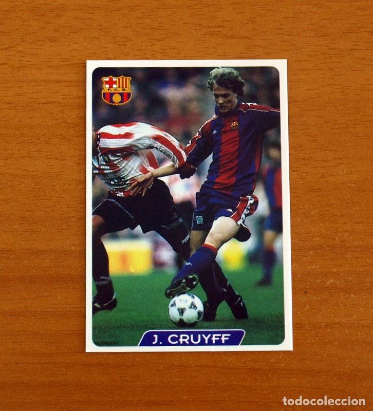 Fu&szlig;ball-Sticker: Barcelona -N&ordm; 71 Jordi Cruyff -Las Fichas de la Liga 95-96-1995-1996 -Mundicromo Sport
