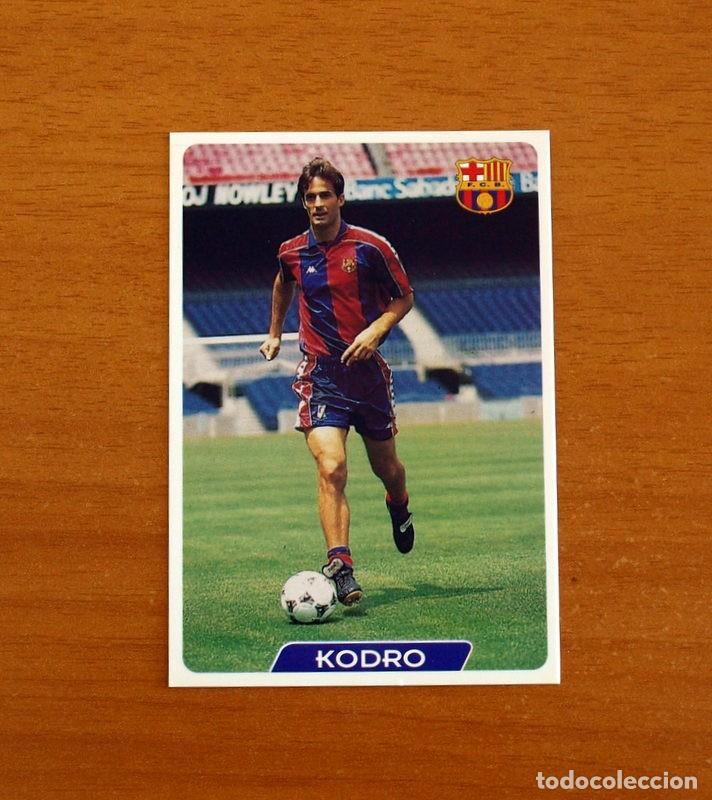Fu&szlig;ball-Sticker: Barcelona -N&ordm; 72 Kodro -Las Fichas de la Liga 95-96-1995-1996 -Mundicromo Sport