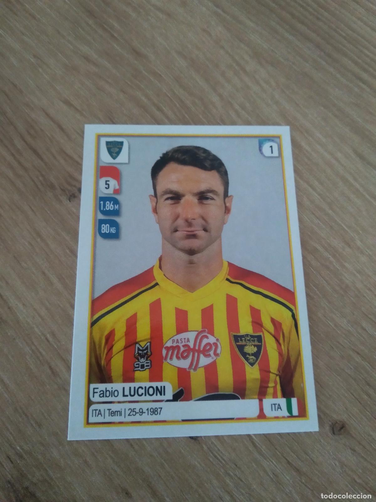 Fu&szlig;ball-Sticker: 296 FABIO LUCIONI LECCE CROMO FUTBOL PANINI LIGA ITALIA 19-20 CALCIATORI 2019-2020