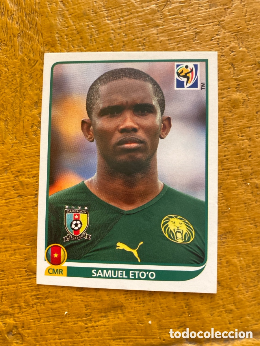 Fu&szlig;ball-Sticker: Cromo Mundial Sud&aacute;frica 2010 Camer&uacute;n N* 408