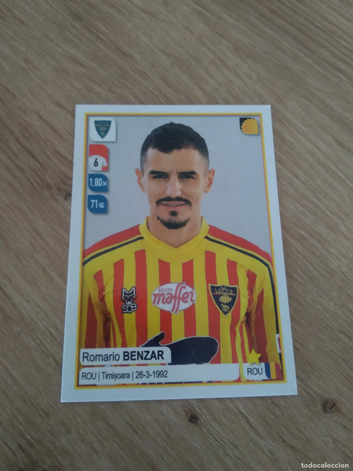 Figurine di Calcio: 298 ROMARIO BENZAR LECCE CROMO FUTBOL PANINI LIGA ITALIA 19-20 CALCIATORI 2019-2020