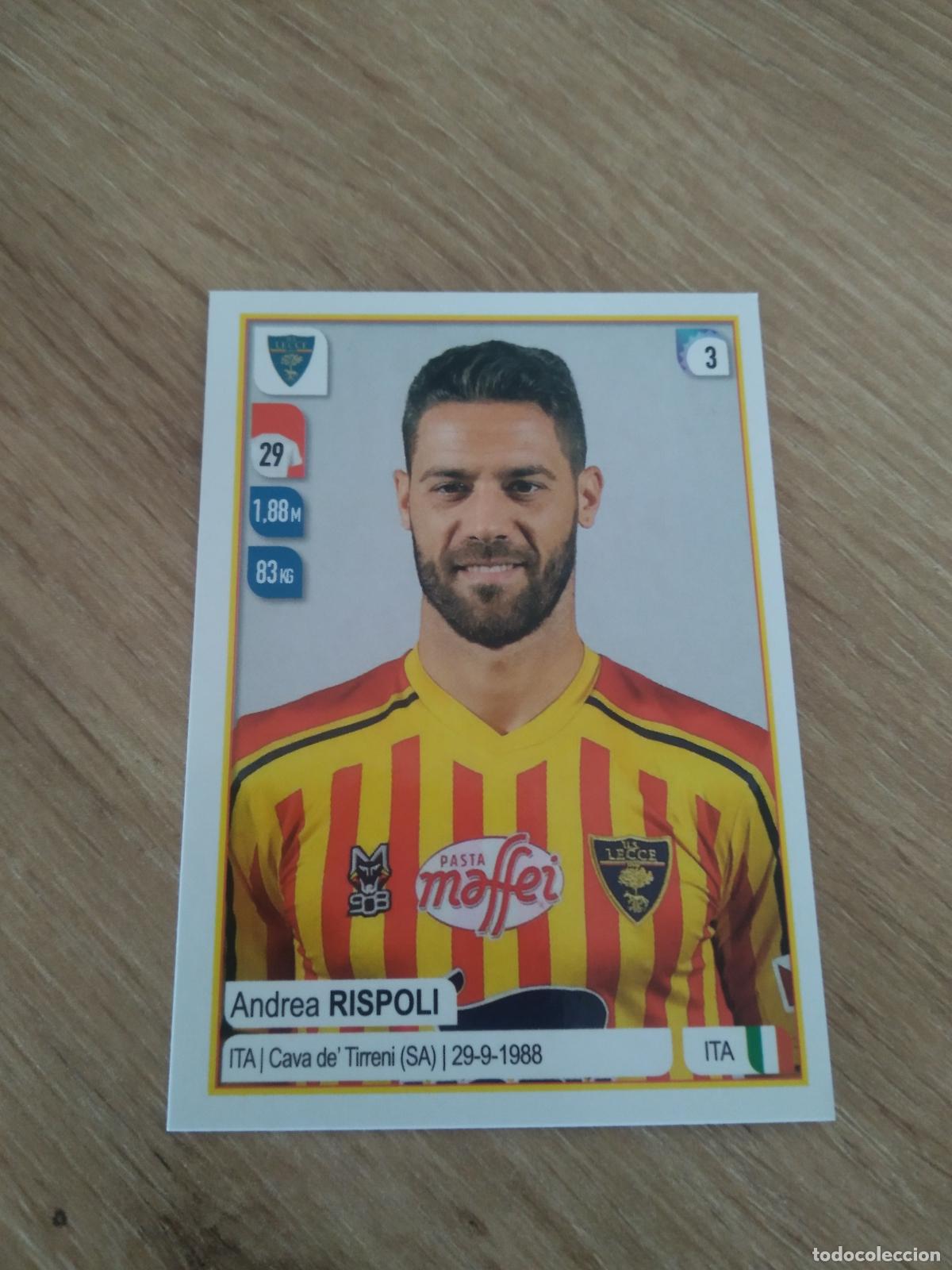 Figurine di Calcio: 302 ANDREA RISPOLI LECCE CROMO FUTBOL PANINI LIGA ITALIA 19-20 CALCIATORI 2019-2020