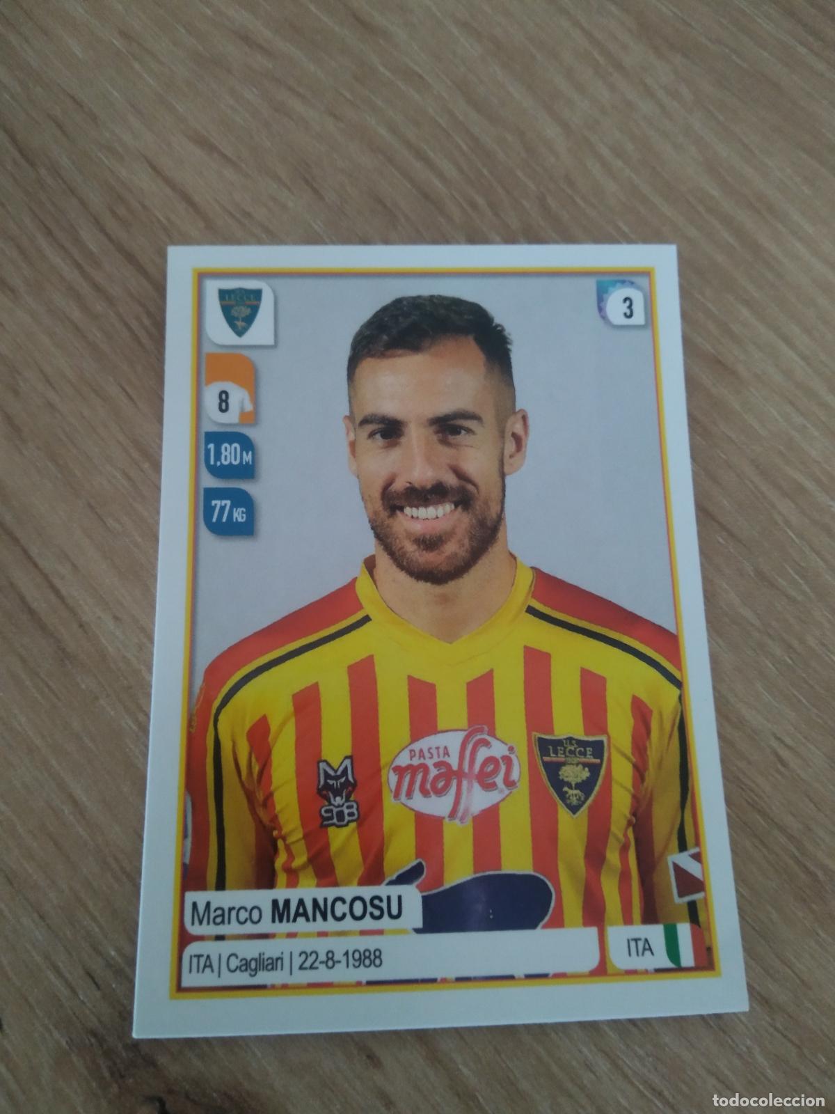 Cromos de f&uacute;tbol: 312 MARCO MANCOSU LECCE CROMO FUTBOL PANINI LIGA ITALIA 19-20 CALCIATORI 2019-2020