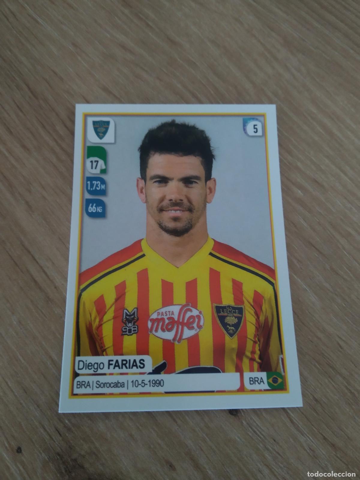 Cromos de f&uacute;tbol: 314 DIEGO FARIAS LECCE CROMO FUTBOL PANINI LIGA ITALIA 19-20 CALCIATORI 2019-2020