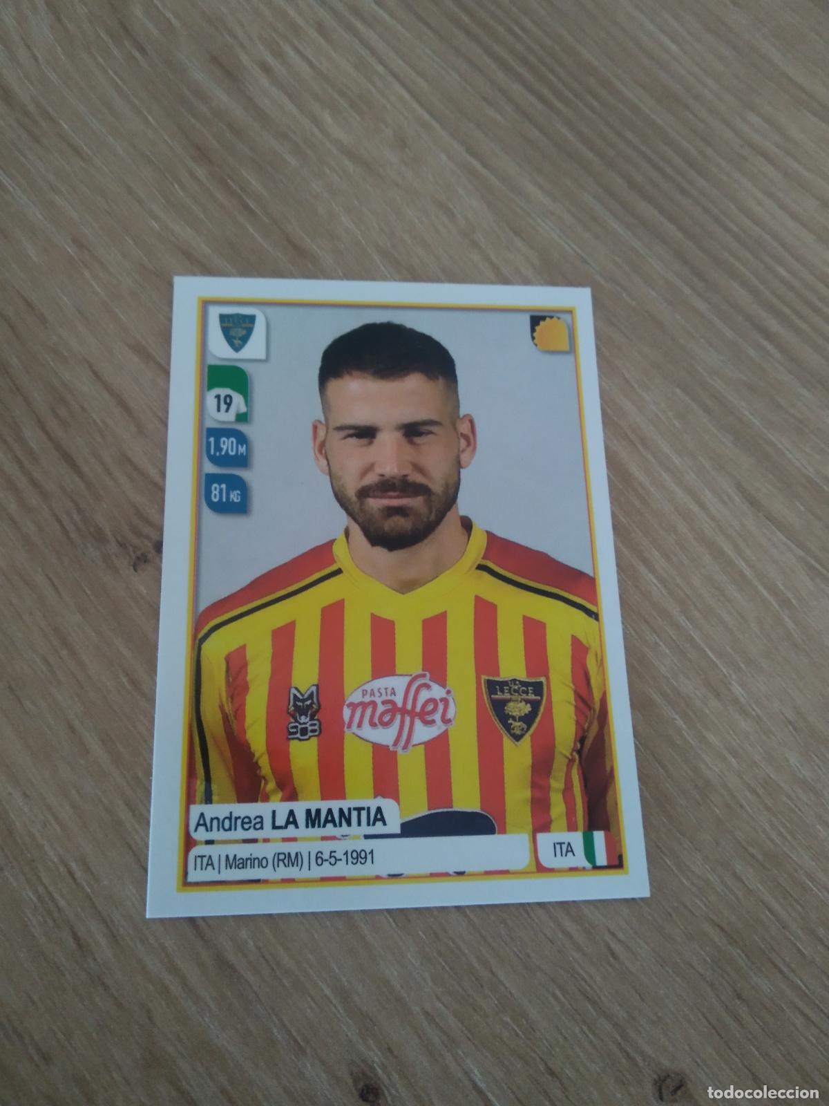 Cromos de f&uacute;tbol: 315 ANDREA LA MANTIA LECCE CROMO FUTBOL PANINI LIGA ITALIA 19-20 CALCIATORI 2019-2020