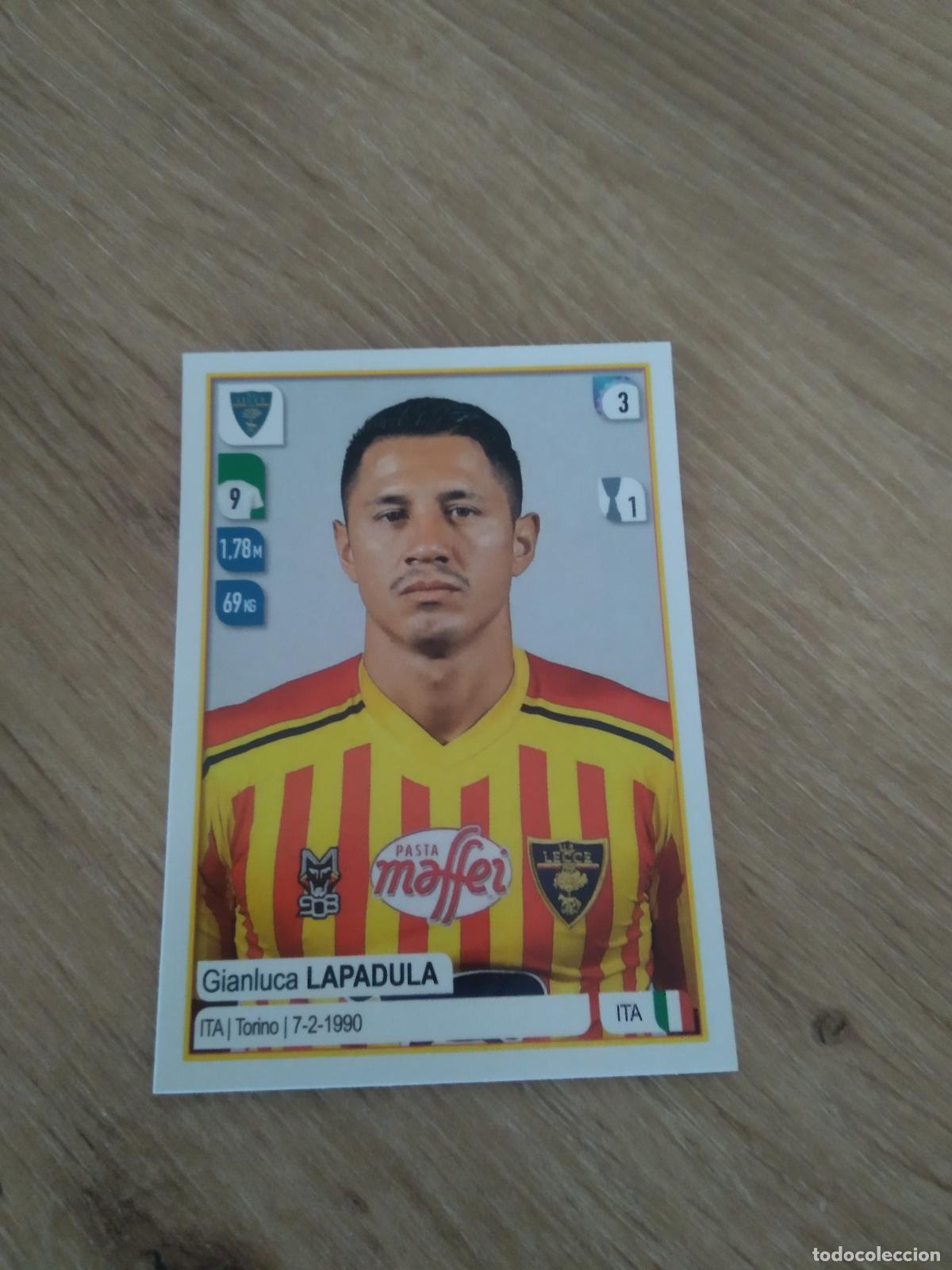 Cromos de f&uacute;tbol: 316 GIANLUCA LAPADULA LECCE CROMO FUTBOL PANINI LIGA ITALIA 19-20 CALCIATORI 2019-2020