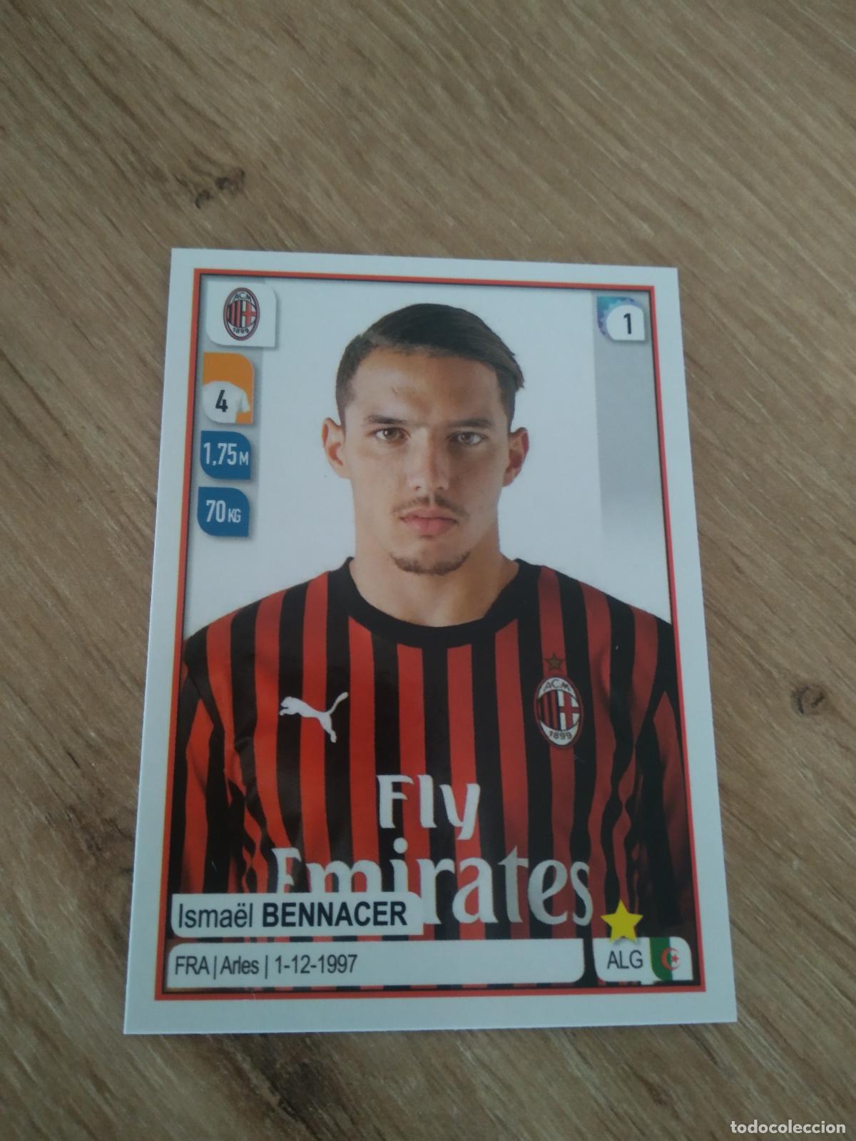 Cromos de f&uacute;tbol: 337 BENNACER AC MILAN CROMO FUTBOL PANINI LIGA ITALIA 19-20 CALCIATORI 2019-2020