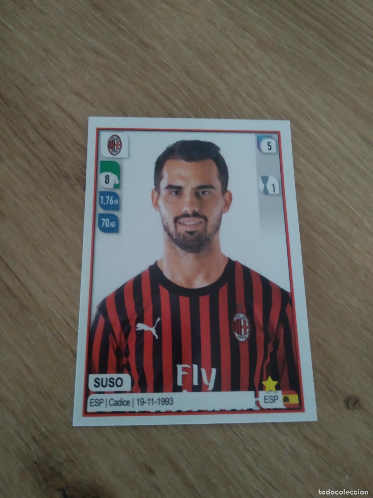 Cromos de f&uacute;tbol: 343 SUSO AC MILAN CROMO FUTBOL PANINI LIGA ITALIA 19-20 CALCIATORI 2019-2020