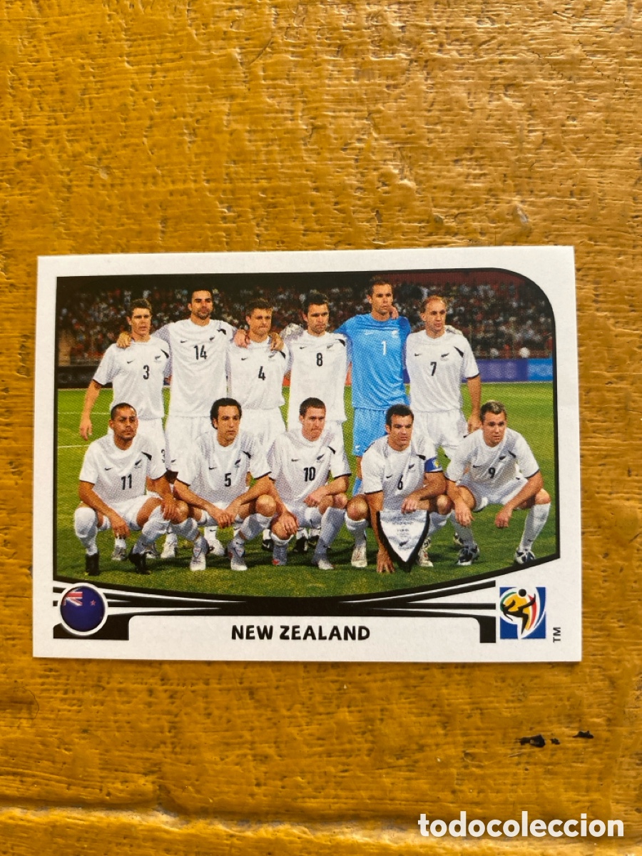 Cromos de f&uacute;tbol: Cromo Mundial Sud&aacute;frica 2010 Nueva Zelanda N*448