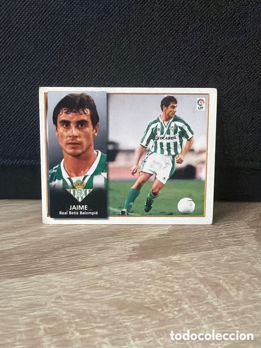 Fu&szlig;ball-Sticker: Liga 98 99 Ediciones Este - Jaime - Betis