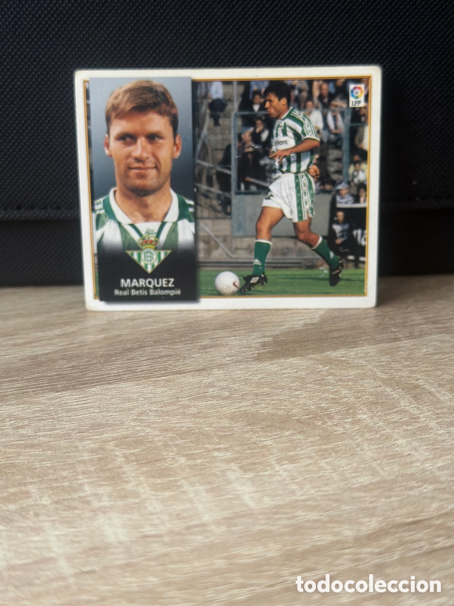Cromos de Futebol: Liga 98 99 Ediciones Este - Marquez - Betis