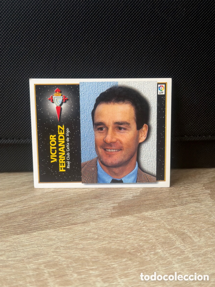Cartes &agrave; collectionner de Football: Liga 98 99 Ediciones Este - Victor Fernandez - Celta