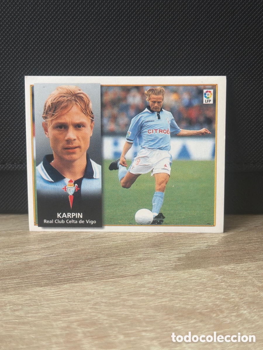 Cartes &agrave; collectionner de Football: Liga 98 99 Ediciones Este - Karpin - Celta