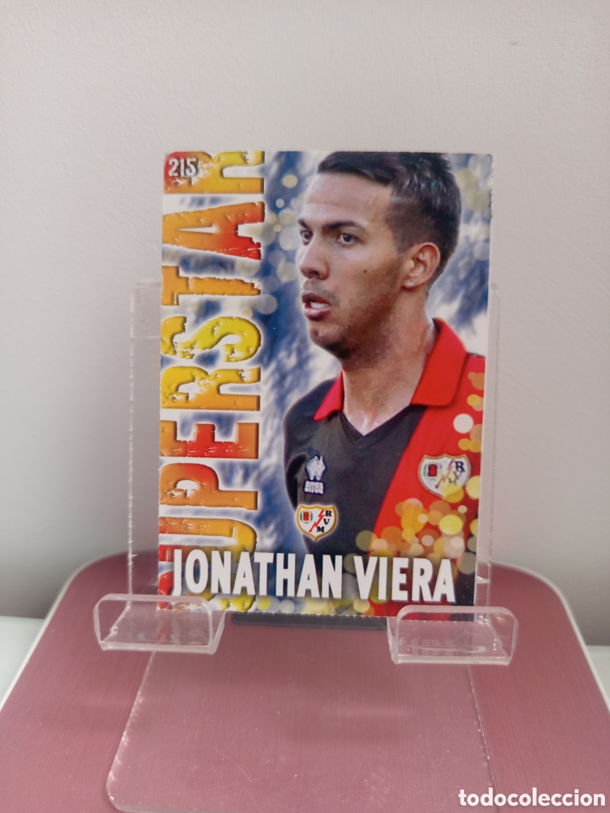 Football Stickers: ❇️ CROMO ⚽ JONATHAN VIERA RAYO VALLECANO 215 SUPERSTAR FICHAS LIGA 2014 13 14 2013 MUNDICROMO ❇️