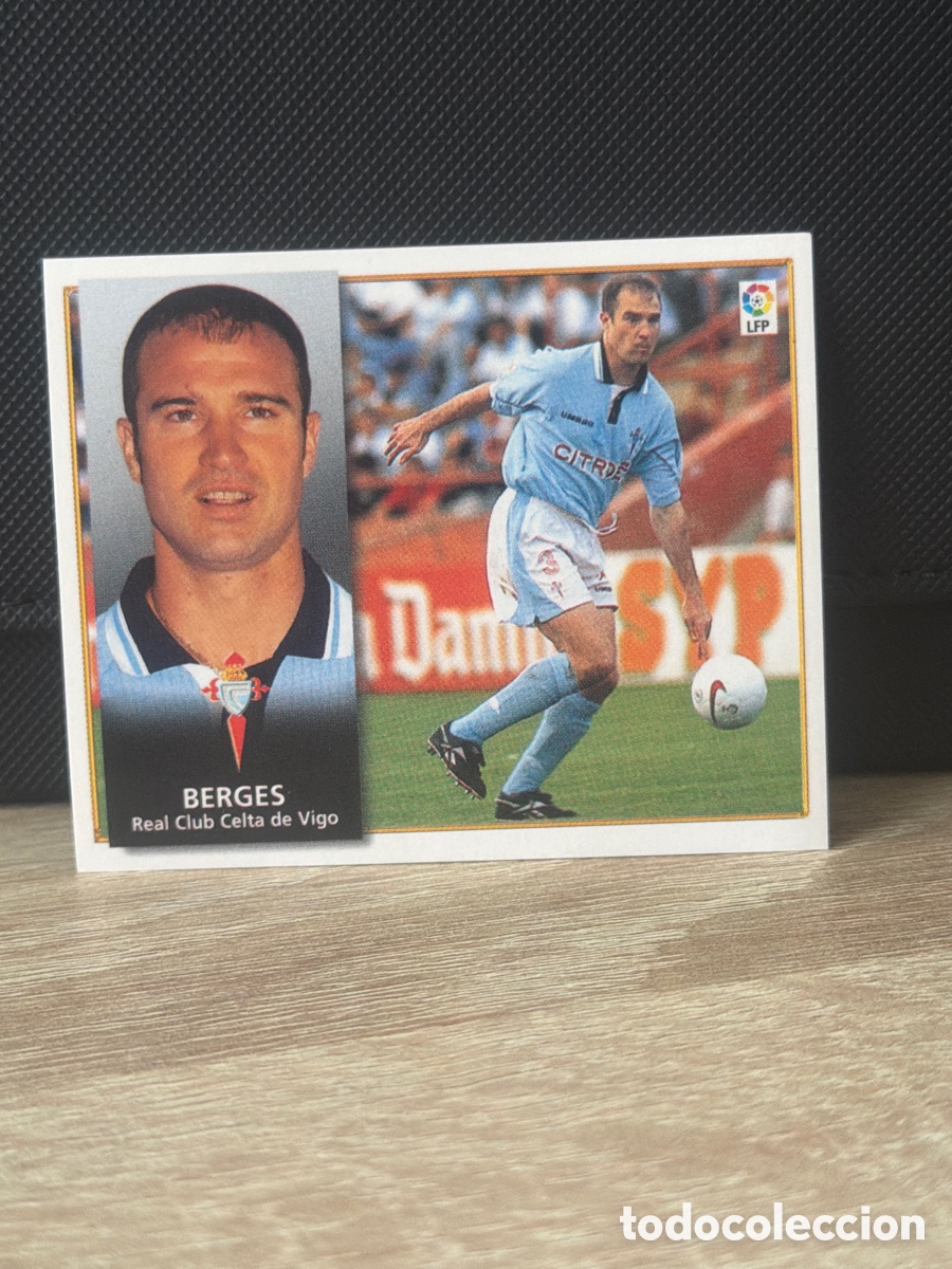 Football Stickers: Liga 98 99 Ediciones Este - Berges - Celta