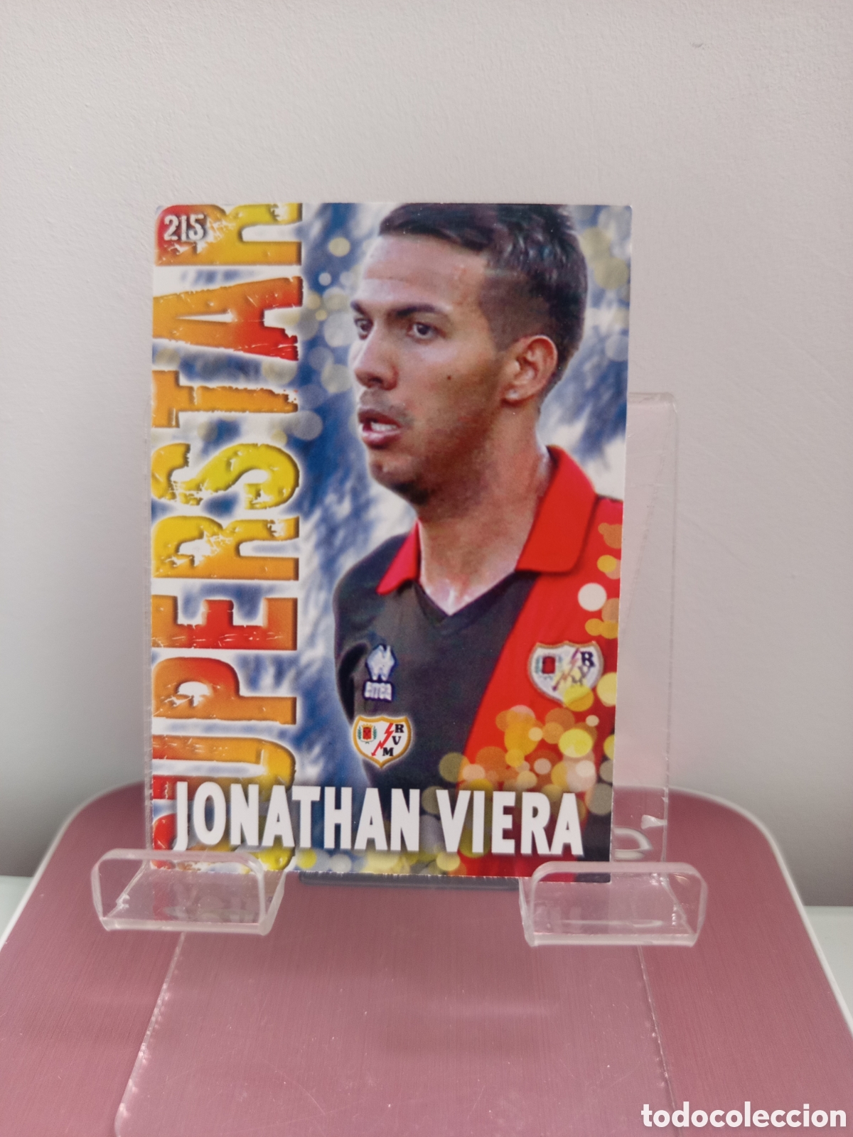 Football Stickers: ❇️ CROMO ⚽ JONATHAN VIERA RAYO VALLECANO 215 SUPERSTAR FICHAS LIGA 2014 13 14 2013 MUNDICROMO ❇️