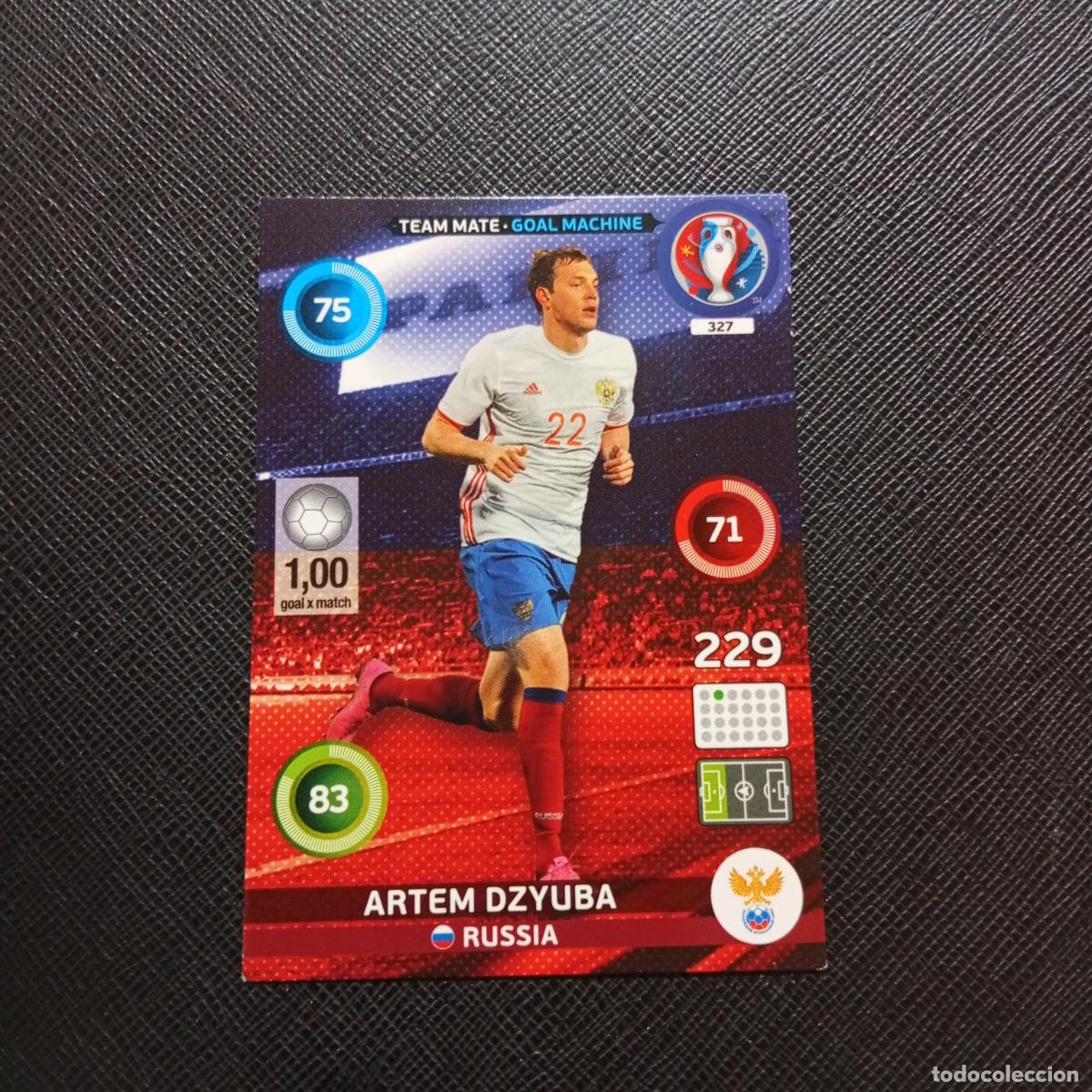 Football Stickers: 327 DZYUBA RUSIA PANINI ADRENALYN FRANCIA EURO 2016 EUROCOPA CROMO FUTBOL 16 - A58 PG172
