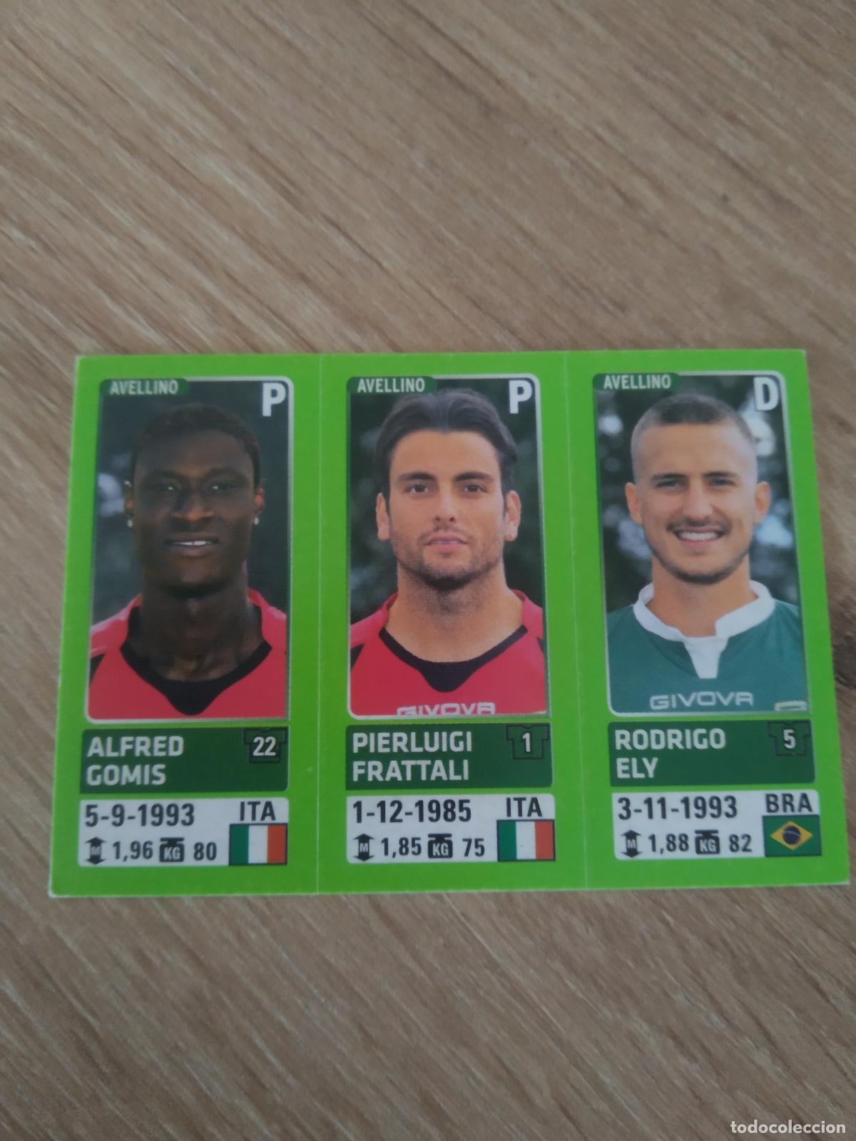 Football Stickers: 549 GOMIS FRATTALI RODRIGO ELY AVELLINO CROMO FUTBOL PANINI LIGA ITALIA 14-15 CALCIATORI 2014-2015