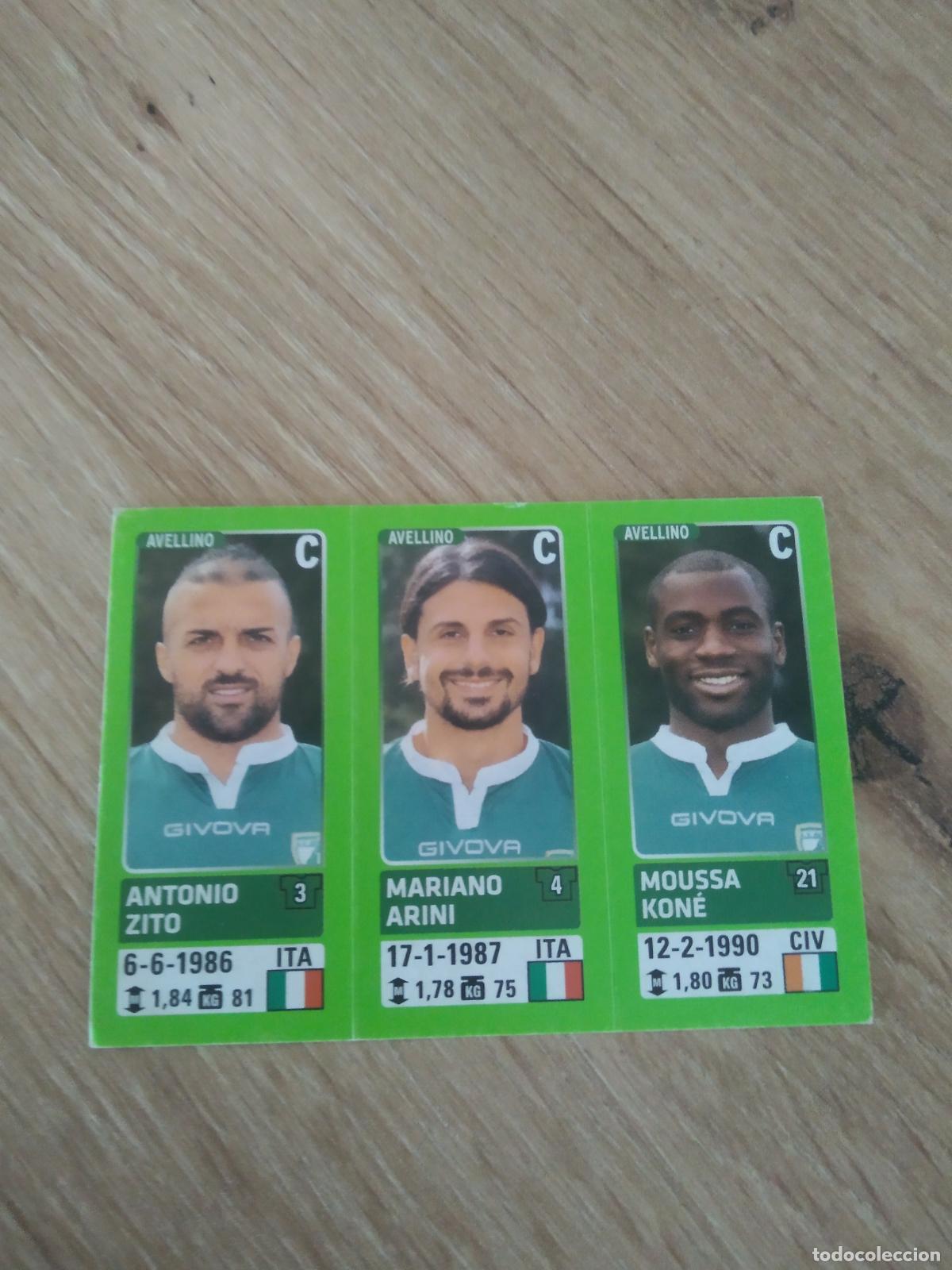 Cartes &agrave; collectionner de Football: 552 ZITO ARINI KONE AVELLINO CROMO FUTBOL PANINI LIGA ITALIA 14-15 CALCIATORI 2014-2015