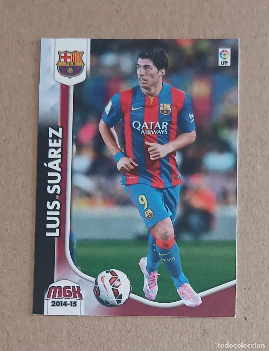 Cartes &agrave; collectionner de Football: CROMO NUEVO FICHAJE n&ordm; 468 LUIS SU&Aacute;REZ BARCELONA VERSI&Oacute;N II MEGACRACKS 2014-2015 DE PANINI.
